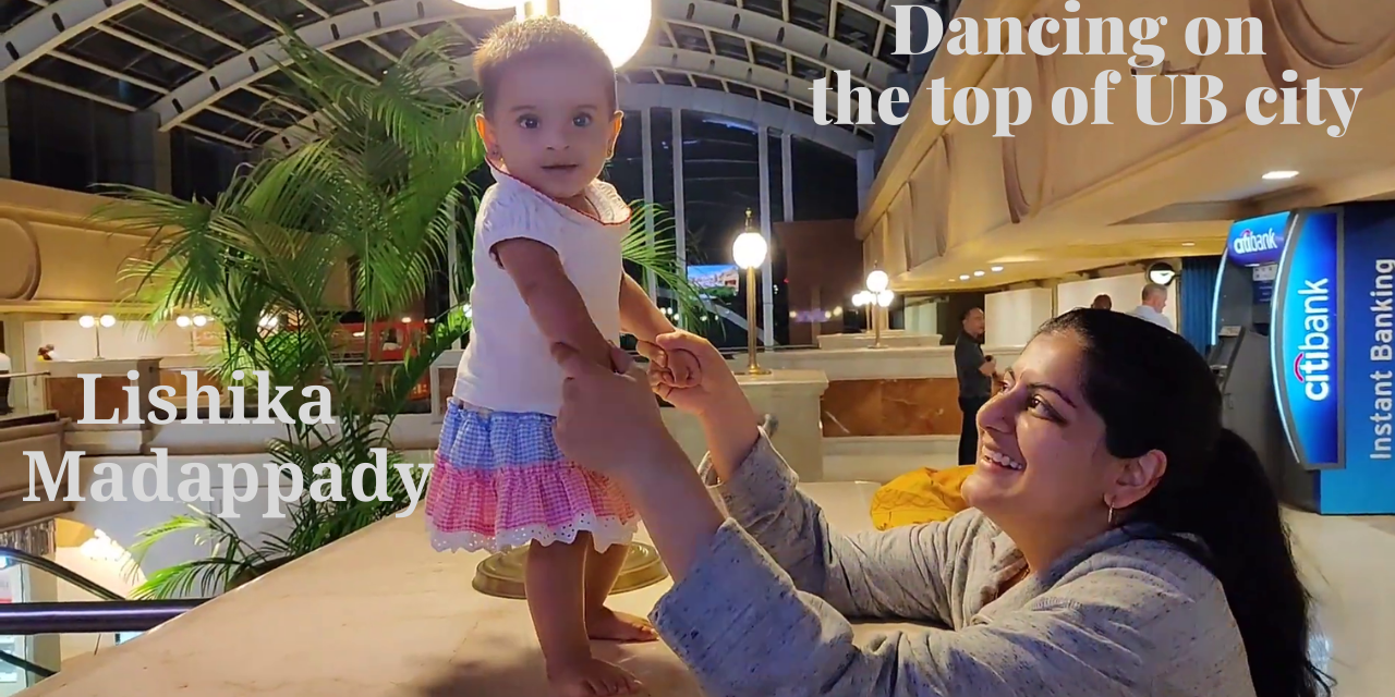 Dancing on the top of UB city