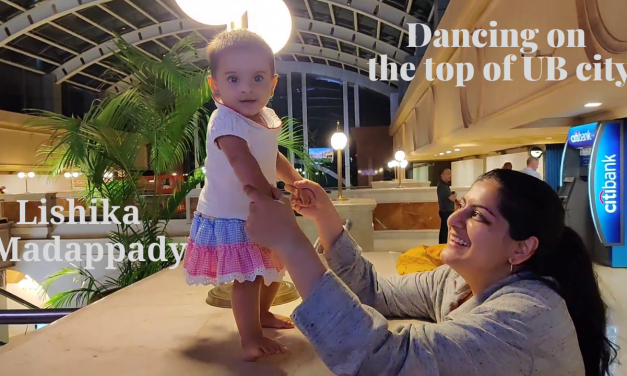 Dancing on the top of UB city