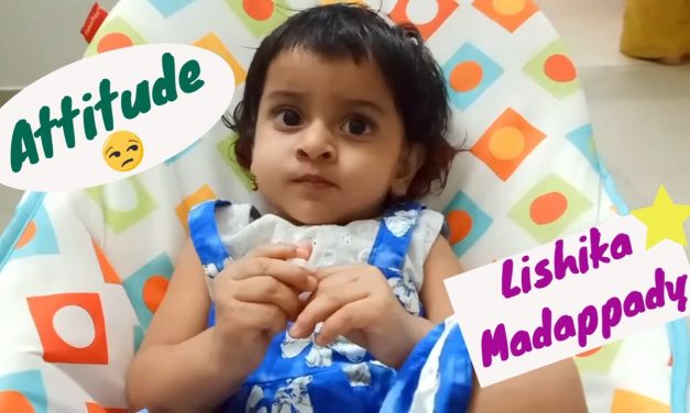 Attitude followed by cute expression