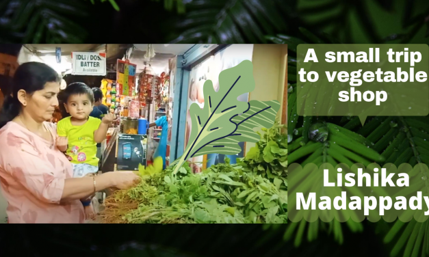 A small trip to vegetable shop