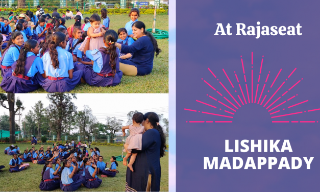 Making new friends at Rajaseat, Madikeri