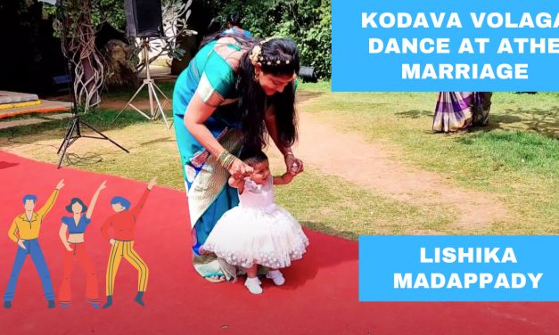 Kodava Volaga dance at athe marriage