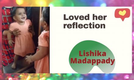 Loved her reflection