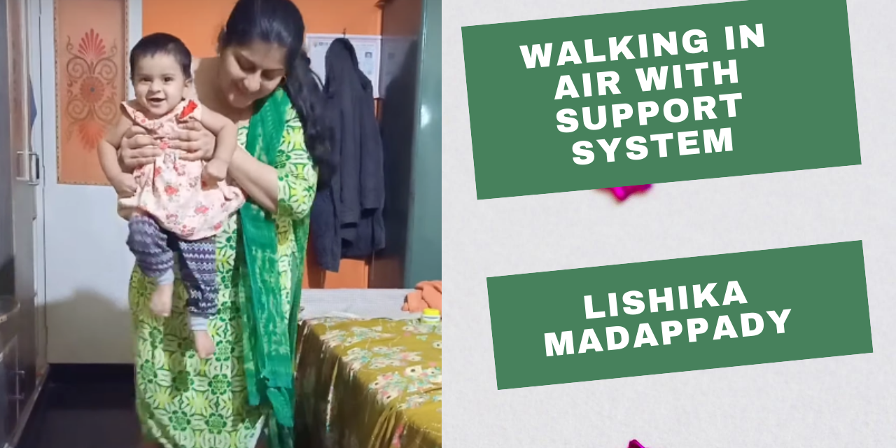 Walking in air with support system