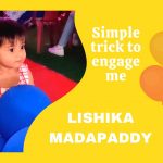 Simple trick that engaged me till the end of the program was giving me balloons