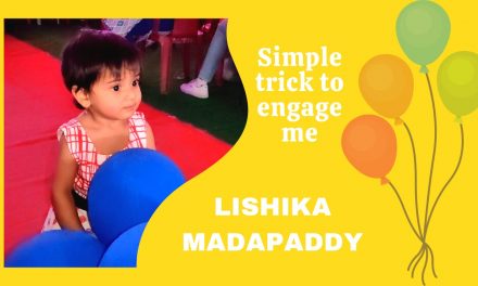 Simple trick that engaged me till the end of the program was giving me balloons