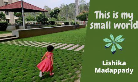 Evening walk with dad and mom