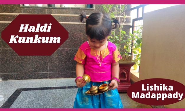 Haldi KumKum, an Hindu tradition