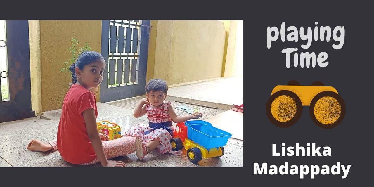 Playing time with my charvi akka