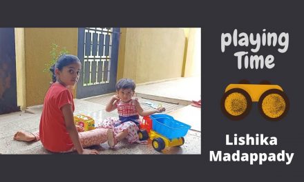 Playing time with my charvi akka