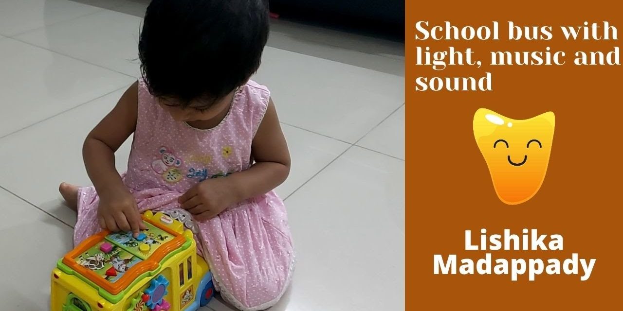 School bus with light music and sound – Lishika