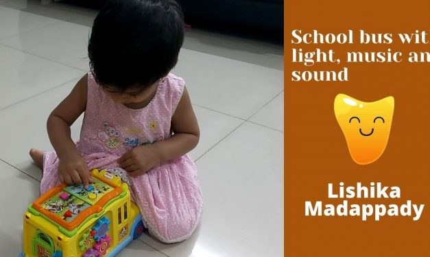 School bus with light music and sound – Lishika